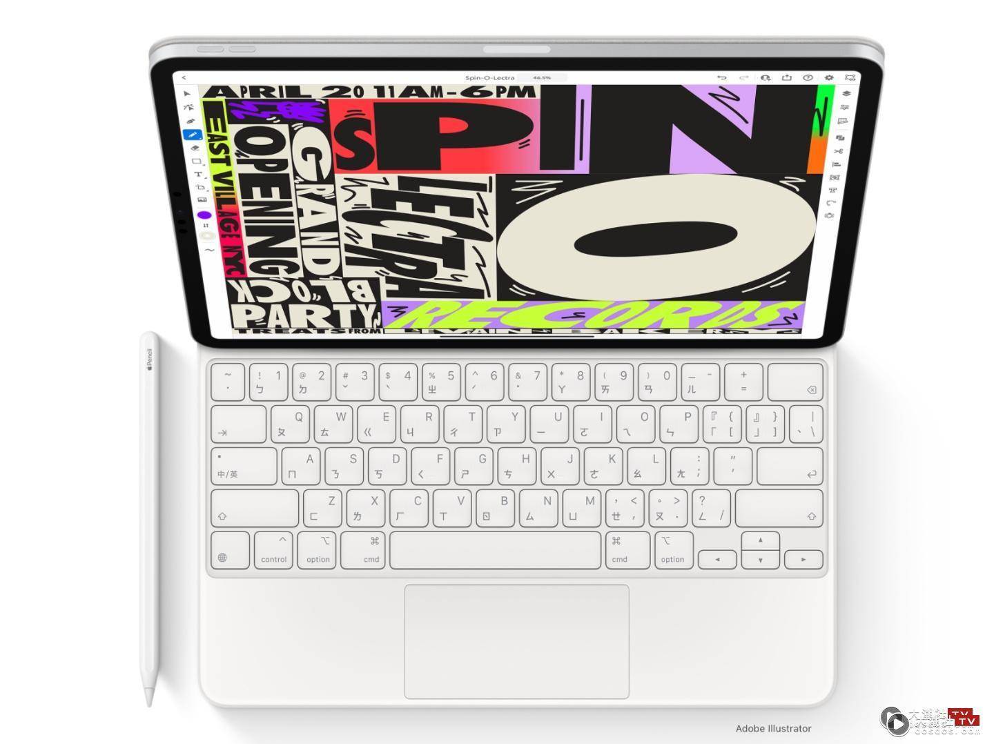 新款 12.9 吋 iPad Pro 跟旧款巧控键盘不相容！想要买的要注意！